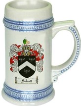 Sewall Coat of Arms Stein / Family Crest Tankard Mug - £17.42 GBP