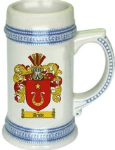 Arndt Coat of Arms Stein / Family Crest Tankard Mug - $21.99