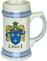 Boisvert Coat of Arms Stein / Family Crest Tankard Mug - £17.42 GBP