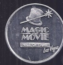Magic Movie Hall Of Fame Las Vegas Aluminum Doubloon - £1.55 GBP