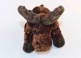 7&quot; Moose Beanbag  Plush Animal, Stands or Sits, Brand New w/Tags, Free Shipping! - £6.89 GBP