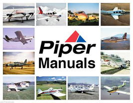 Piper Pa 32 Lance, Cherokee 6 Service Manual &amp; Parts Catalogs Ipl Ipc Manuals ++ - £13.53 GBP