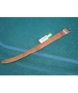 VINTAGE SOVIET MADE IN USSR GENUINE LEATHER STRAP WATCH BAND CUFF BRACEL... - $27.01 CAD