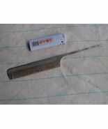 VINTAGE RARE  SOVIET USSR RUSSIAN ORIGINAL ALUMINUM COMB BRUSH  GOLD COL... - $16.25 CAD