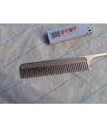 VINTAGE RARE  SOVIET USSR RUSSIAN ORIGINAL ALUMINUM COMB BRUSH GOLDISH #17 - $16.25 CAD