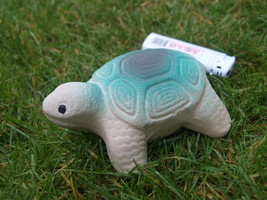 RARE VINTAGE RUSSIAN USSR SOVIET RUBBER TURTLE TOY 1970 - $9.88