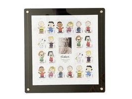 Peanuts Collectable Postage Stamp Framed Artwork - £47.18 GBP