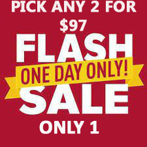 Wed - Thurs Jan 24-25 Flash Sale! Pick Any 2 For $97 Limited Offer Discount - £192.64 GBP