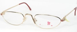 Vintage Trend Company 572 Col.3 Shiny Gold /RED Eyeglasse Glasses 53-20-140mm - £40.58 GBP