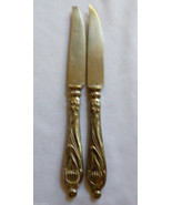 VTG 1890 D.R.G.M. 170665  Stahl-Bronce Germany Art Nouveau fruit knife s... - £67.47 GBP