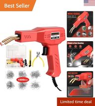 Plastic Welder, 1000PCS Staples, Plastic Welding Kit, Hot Stapler Kit, P... - $36.58