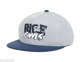 Rice University Rice Owls TOW NCAA Quake Gray 2Tone Snapback Cap Hat - £15.17 GBP