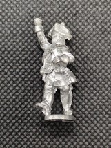 Vintage British Soldier With Arm In Air Metal Miniature 1 1/4&quot; - $225.61 MXN