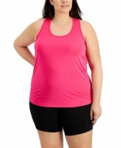 Id Ideology Plus Size Textured Tank Top 1X - £16.30 GBP