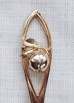 Collector Souvenir Spoon Canada BC Keremeos Peach - £5.58 GBP