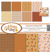 Reminisce Collection Kit 12&quot;X12&quot;-Autumn Vibes VIB200 - £17.01 GBP