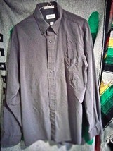 Van Heusen Gray Large Shirt - £23.26 GBP