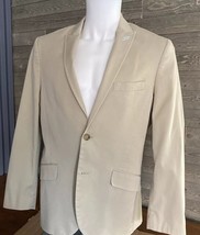 Inc International Concepts Mens Blazer Size MEDIUM Beige Khaki - $29.45