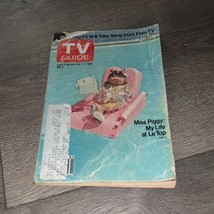 TV Guide Miss Piggy Vintage Aug. 1981 (Rough Condition) - $2.87