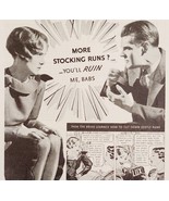 1934 Lux Women&#39;s Stockings Advertisement Fashion Ephemera NRA Member - $34.99