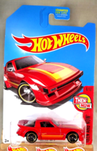 2017 Hot Wheels Kmart Then and Now 4/10 MAZDA RX-7 Red w/Black MC5 Spoke Wheels - $13.25