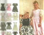 Simplicity Pattern 8967 Girls Dress in Two Lengths with Variations Size 3-6 - $4.84