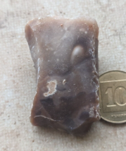 Natural MINERAL Rough Raw FLINT Ancient Stone Rock Modiin Israel #373 - £2.37 GBP