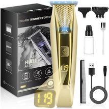Haircutting Beard Trimmer for Men,Professional Hair Clippers for Men, Cordless - £22.85 GBP