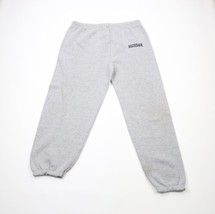 Vtg 90s Mens XL Distressed University of Michigan Spell Out Sweatpants Joggers - £39.52 GBP