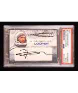 Matthew McConaughey Signed &quot;Interstellar&quot; Custom Trading Card (PSA) Cooper - £123.25 GBP