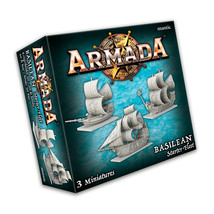 Armada Basilea Starter Fleet Mantic Fantasy Naval Warfare Mgarb101 - £73.64 GBP
