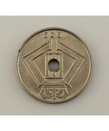 Moneta Da 25 Cent Del Belgio Del 1939 (AU) In Condizioni Quasi Circolanti - $933.89 MXN