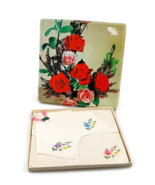 Boxed Set of 3 St Patrick Irish Cotton Ladies Handkerchiefs Embroided Fl... - €16,16 EUR