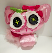 Lalaloopsy Buttontail Sugar Cookie Pink Kitty Cat Pet Plush Soft Toy Button Eyes - £10.04 GBP