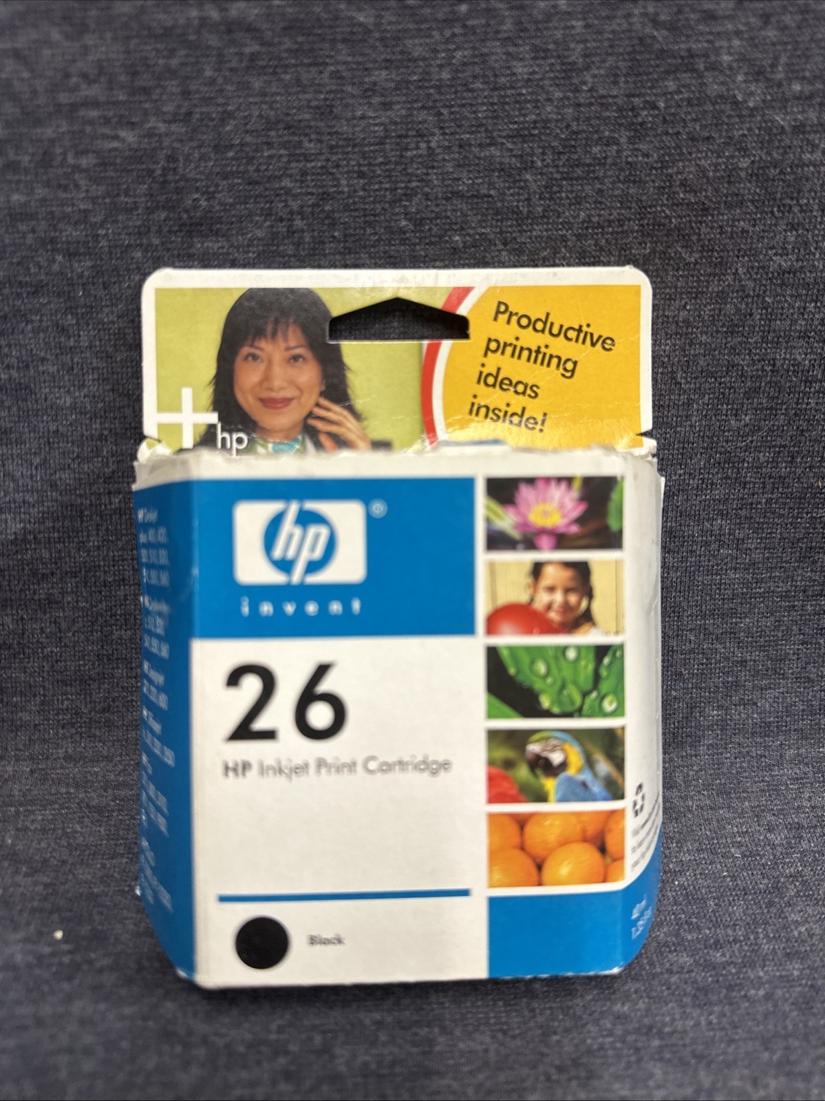 HP Invent 29 Inkjet Print Cartridge Black Ink NOS In Open Box Exp 2007 B2D - $7.92
