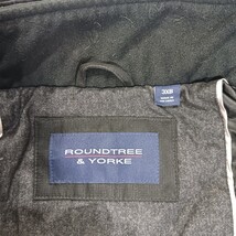 Roundtree & Yorke Men's Black Full Zip Jacket With Attached Liner Size 3XB image 3