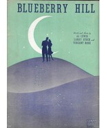 BLUEBERRY HILL Piano Sheet Music 1940 by Lewis Stock &amp; Rose - £22.80 GBP