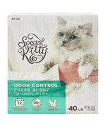 Scoopable Tight Clumping Cat Litter, Fresh Scent, 40 Lb - $487.24 MXN
