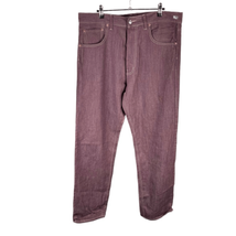 Member’s Property Straight Jeans 36x34 Men’s Purple Pre-Owned [#2288] - £15.89 GBP