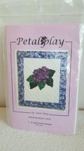 Petal Play By Joan Shay African Violet Applique Kit #104 For 14 By 16” Q... - $5.99
