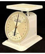 Vintage American Family Scale 25 LBS Working Condition Farmer&#39;s Market K... - €40,00 EUR