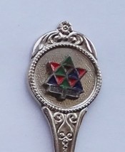 Collector Souvenir Spoon Canada Centennial 1867 - 1967 Colored Maple Leaf - $4.99