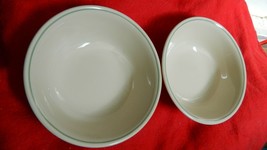 CORELLE CALICO ROSE SOUP / CEREAL BOWLS 18 OUNCE x 2 GUC FREE USA SHIPPING - $18.69
