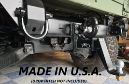 MILITARY HUMVEE SLANTBACK HITCH  PINBALL STYLE 2&quot; RECEIVER HITCH M1045 M... - $89.95
