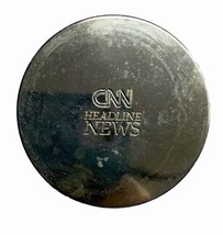 Rare CNN Headline News Brass Magnifying Glass Paperweight VTG Promotional - £15.74 GBP