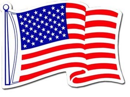 Usa Flag Magnet - $4.20