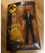 MATTEL JURASSIC PARK DR IAN MALCOLM AMBER COLLECTION ACTION FIGURE EXCLU... - £40.98 GBP