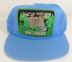 VTG Big Creek Northern Hydro SCE Blue Southern California Edison Trucker... - $29.65