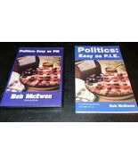Bob McEwen Politics Esy as Pie DVD CD &amp; Booklet Set Nice condition - $24.99