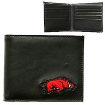 Arkansas Razorbacks Licensed Ncaa Mens Bi-Fold Wallet - £15.98 GBP